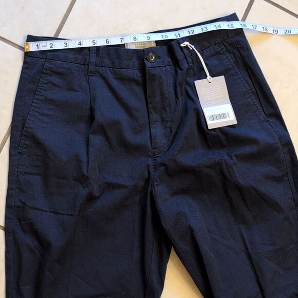 NWT Everlane The Performance Chino Trouser Pant Navy Blue Size 32x32 - Picture 6 of 11